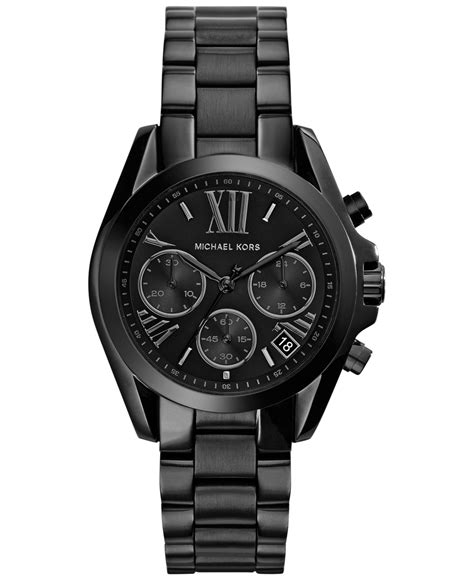 michael kors watch bradshaw black|michael kors oversized bradshaw watch.